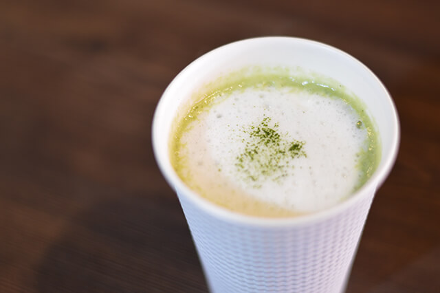 ふわふわ抹茶甘酒