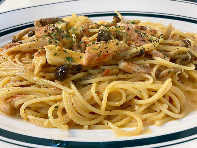 パスタ1アップ