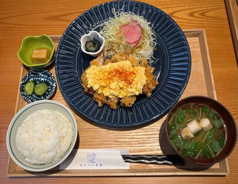 ぱりぱりチキン南蛮定食