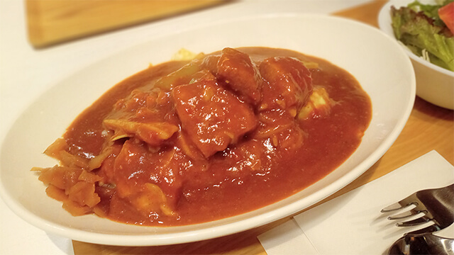 未来カレー 税込1000円(2022年9月撮影)