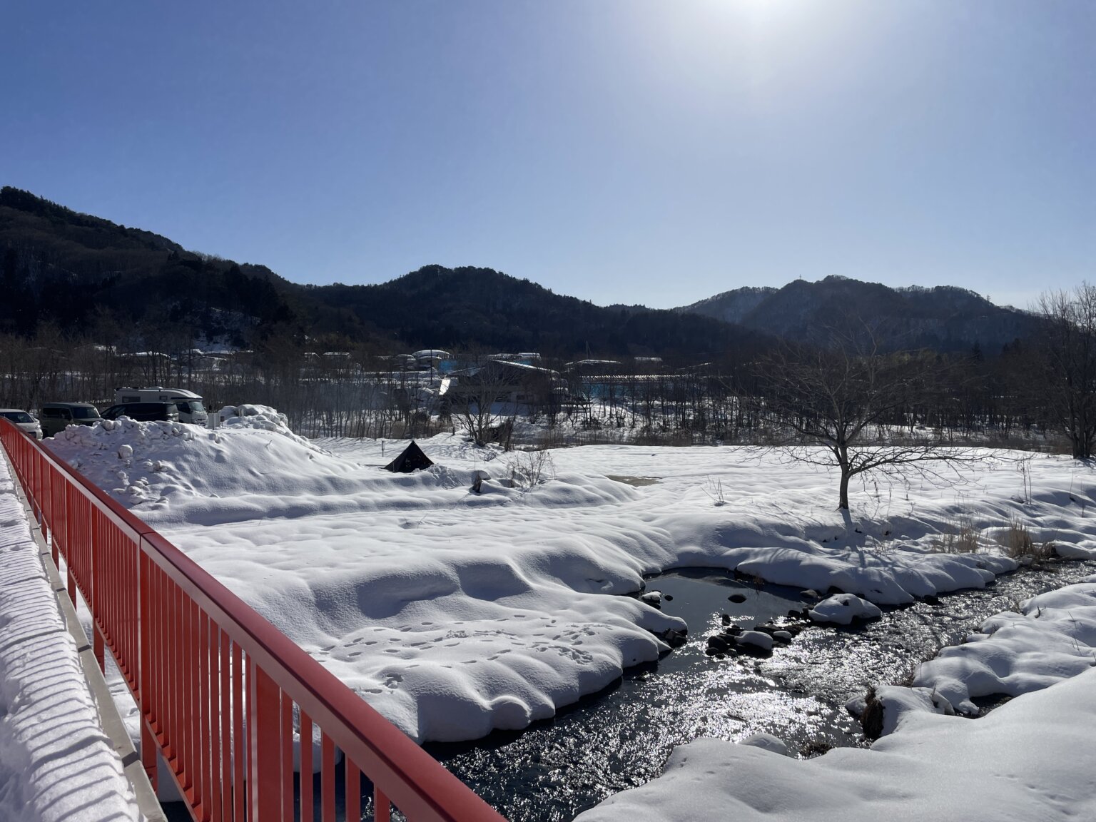 橋から見た景色