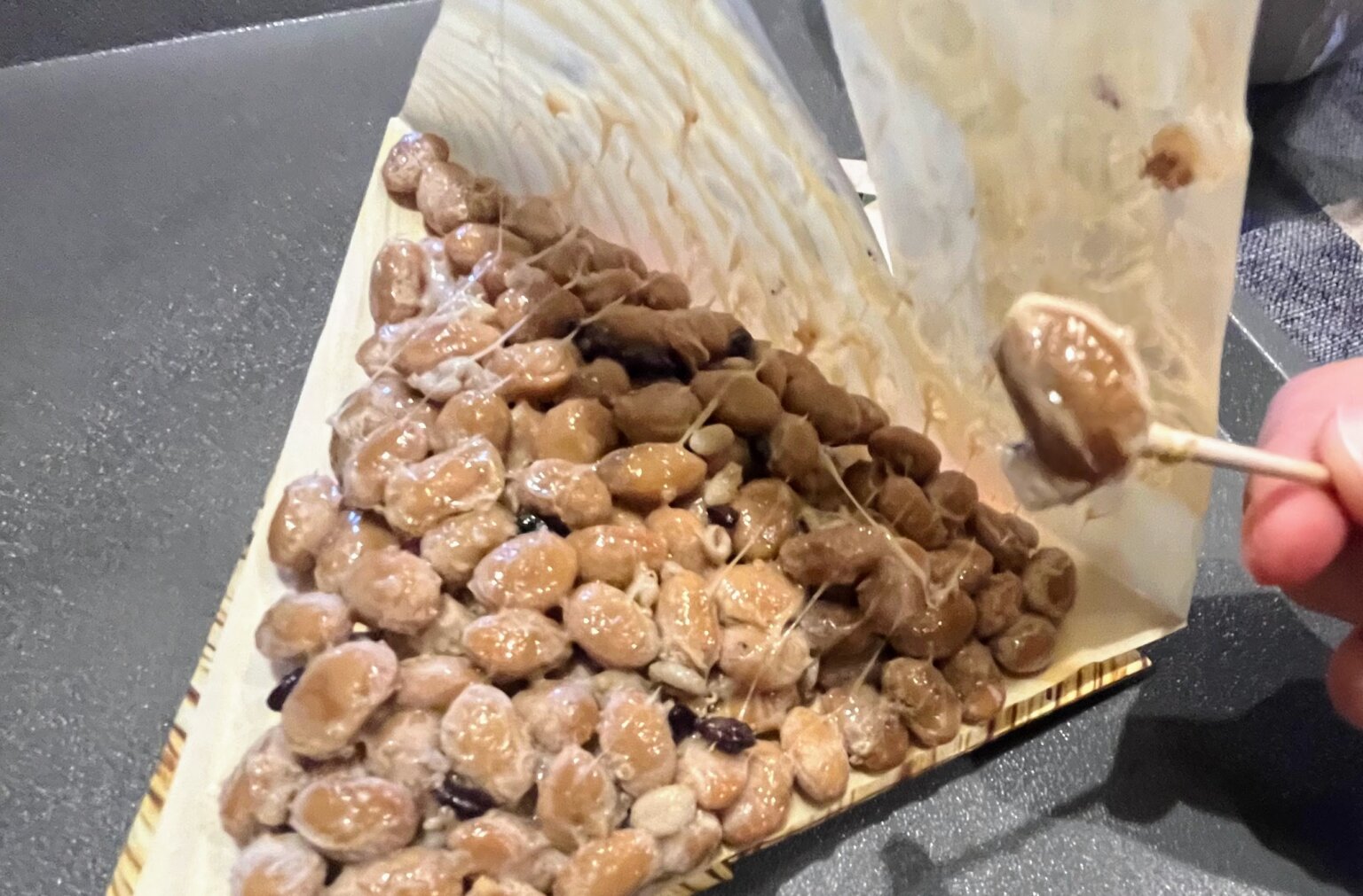 Shichifuku mixed grain natto from Yamagata Prefecture