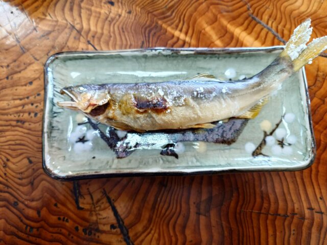 鮎の塩焼き
