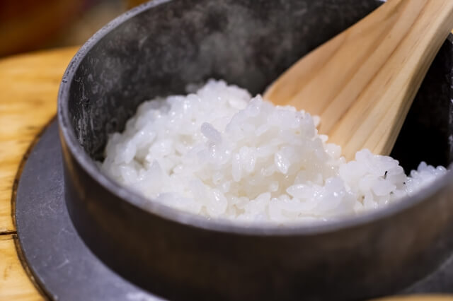 羽釜とごはん