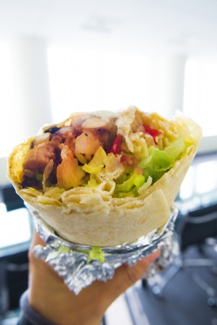 チャパティで作るトルティーヤ風