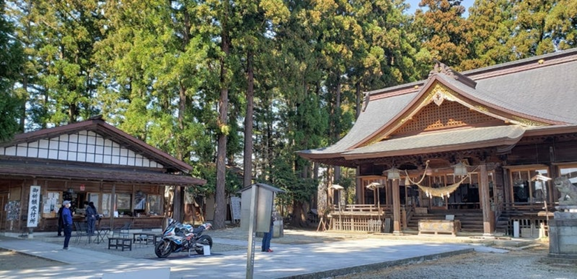 境内のバイク