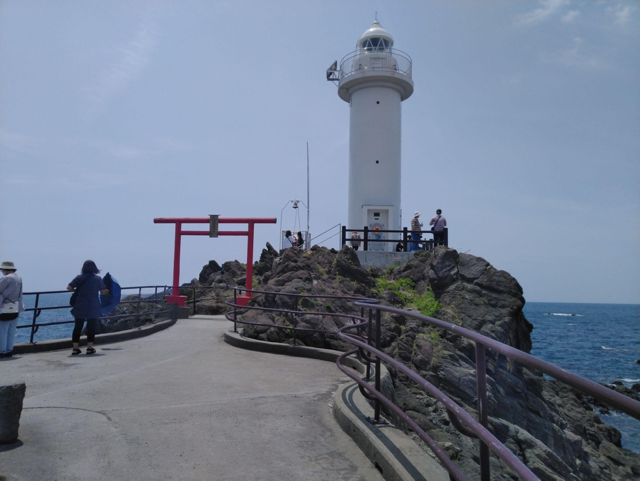 鼠ヶ関イカ・マグロまつり　鼠ヶ関灯台