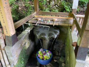 亀岡文珠_知恵の水_利根水