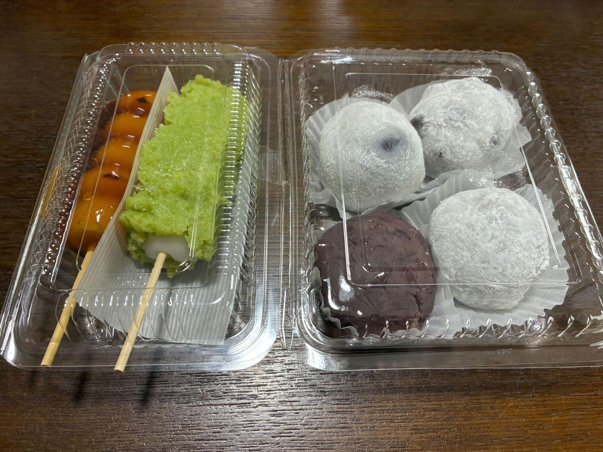 もだんや もちだんご店_だんごとあんぴん