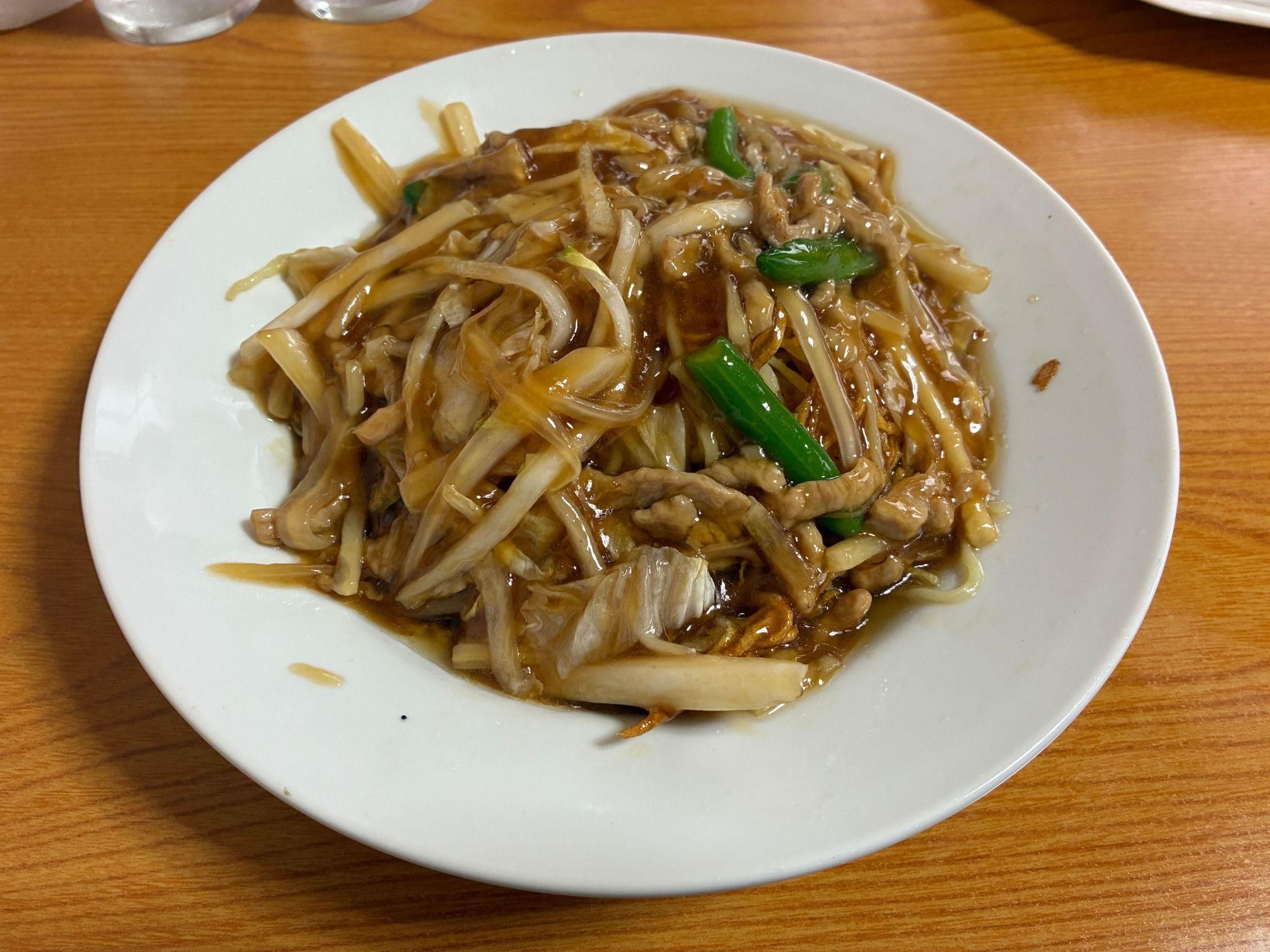 秋葉亭_豚細切焼きそば