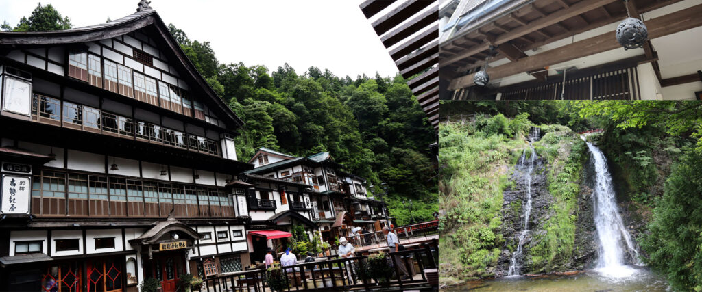 銀山温泉の風景