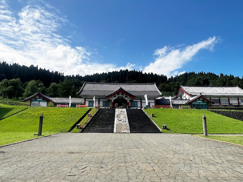 道の駅とざわ_高麗館_外観