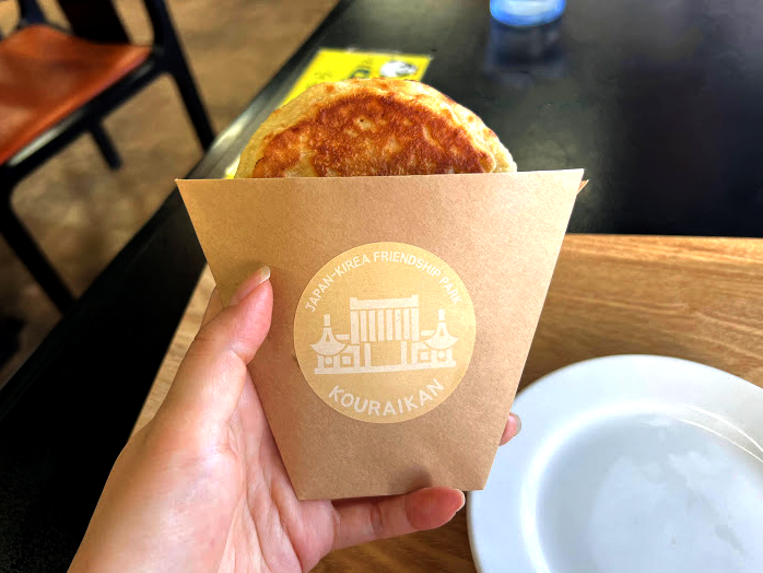 道の駅とざわ_高麗館_ホットク