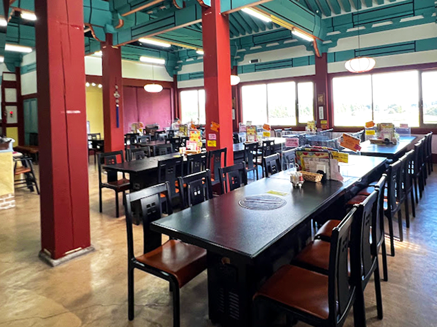 道の駅とざわ_高麗館_レストラン内