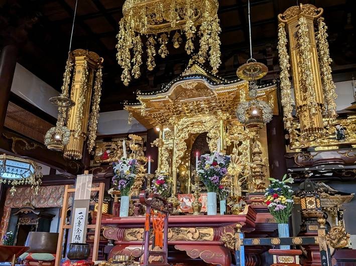 三宝寺_天童 _阿弥陀如来様2