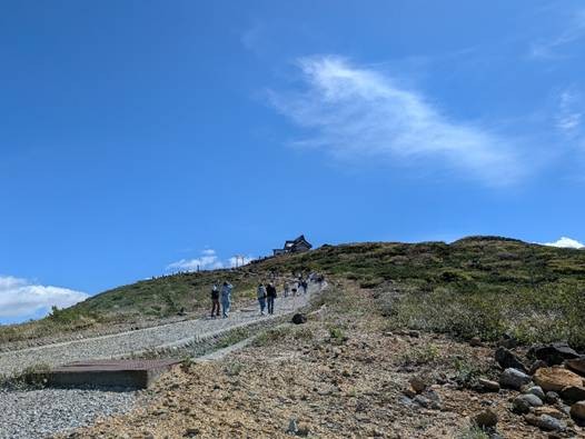 蔵王刈田嶺神社_山頂付近