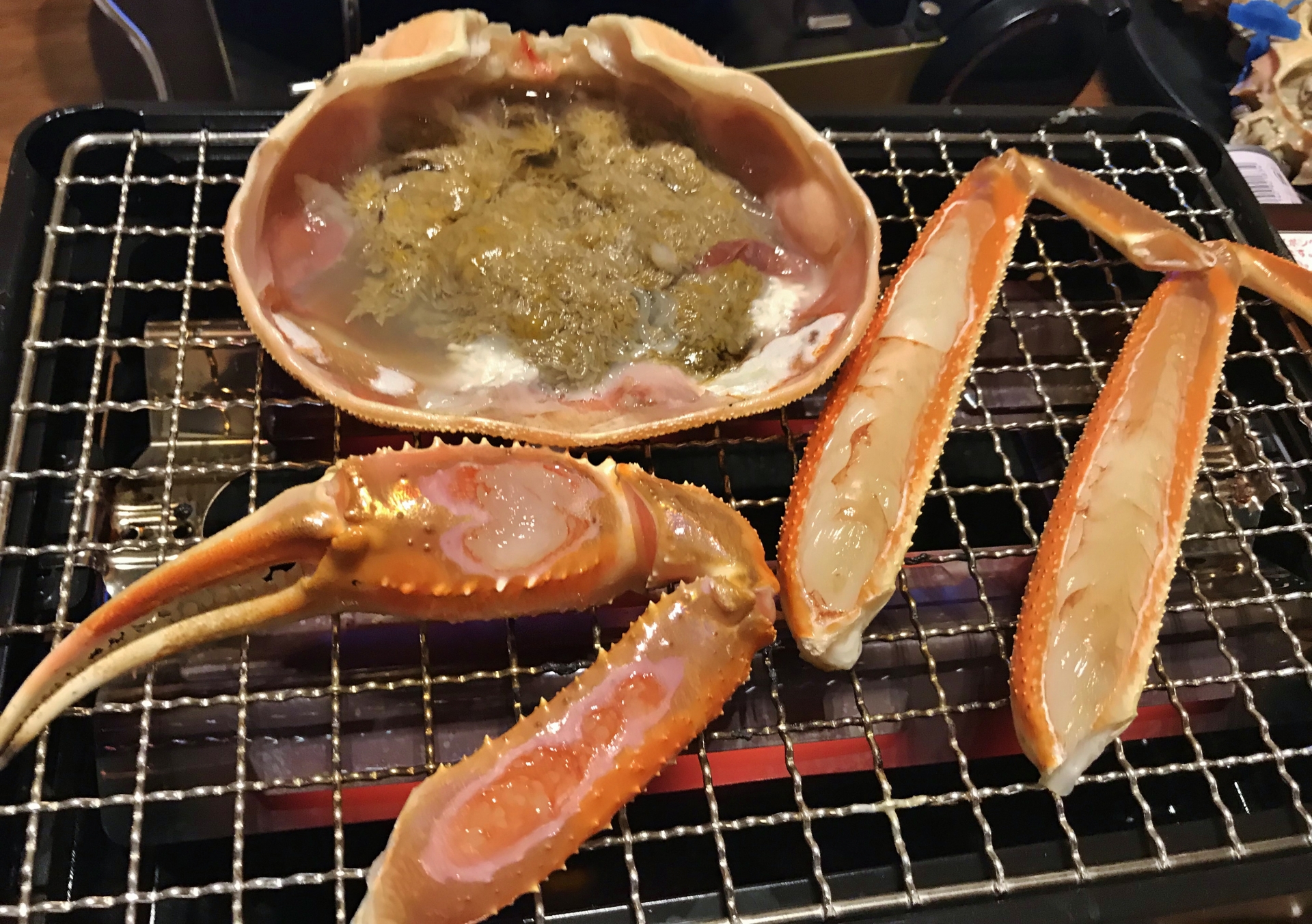 焼きガニ