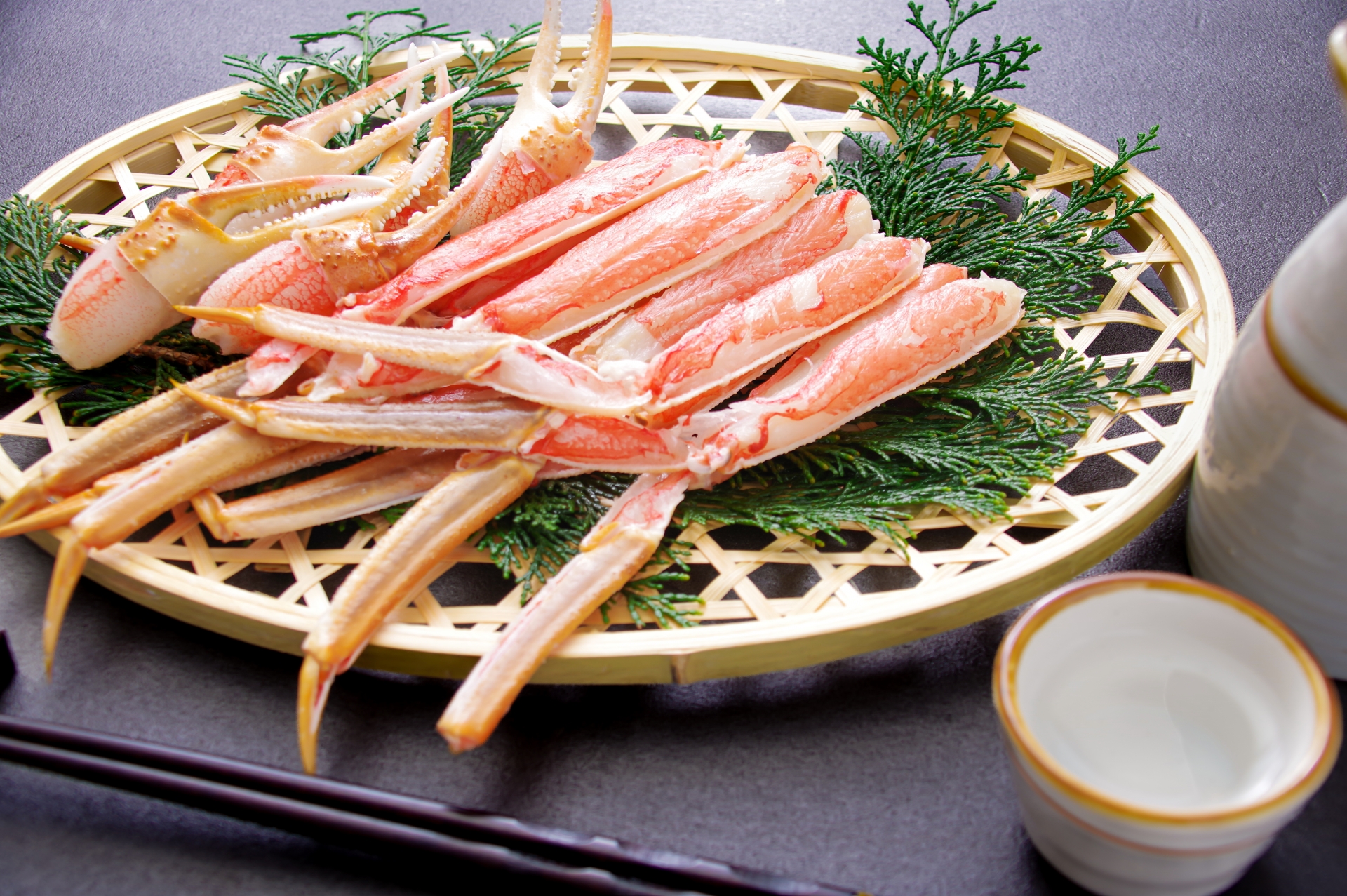 ズワイガニの脚