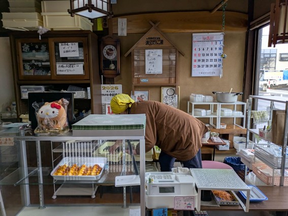渡辺だんご屋の店内の様子