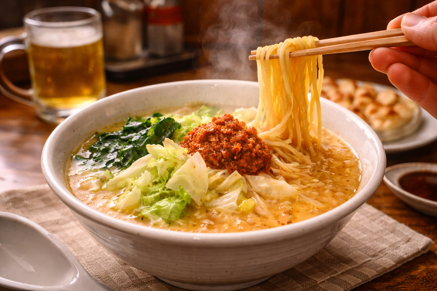 【山形県山辺町】元祖辛味噌の名店「おやじラーメン」のみそラーメンを実食｜地元ブロガーむらさんのリアルな口コミレビュー アイキャッチ