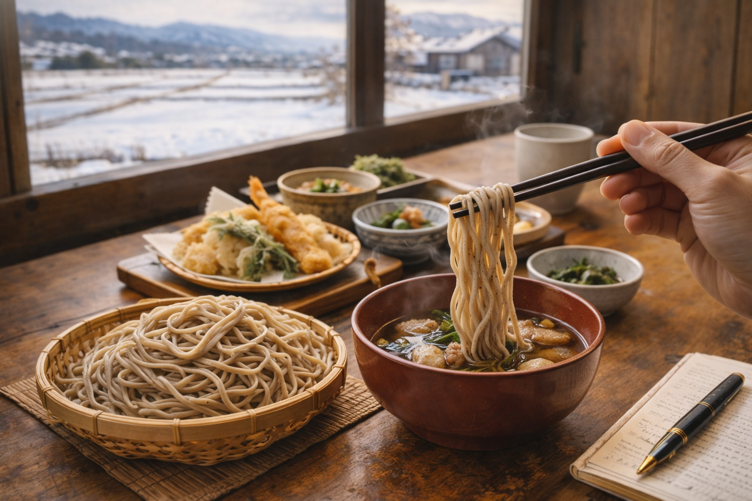 【山形県米沢市】十割手打ちそば「十割手打ちそば しげ邸」の口コミ・評判まとめ｜地元ブロガー花屋のふーさんによる正直レビュー アイキャッチ