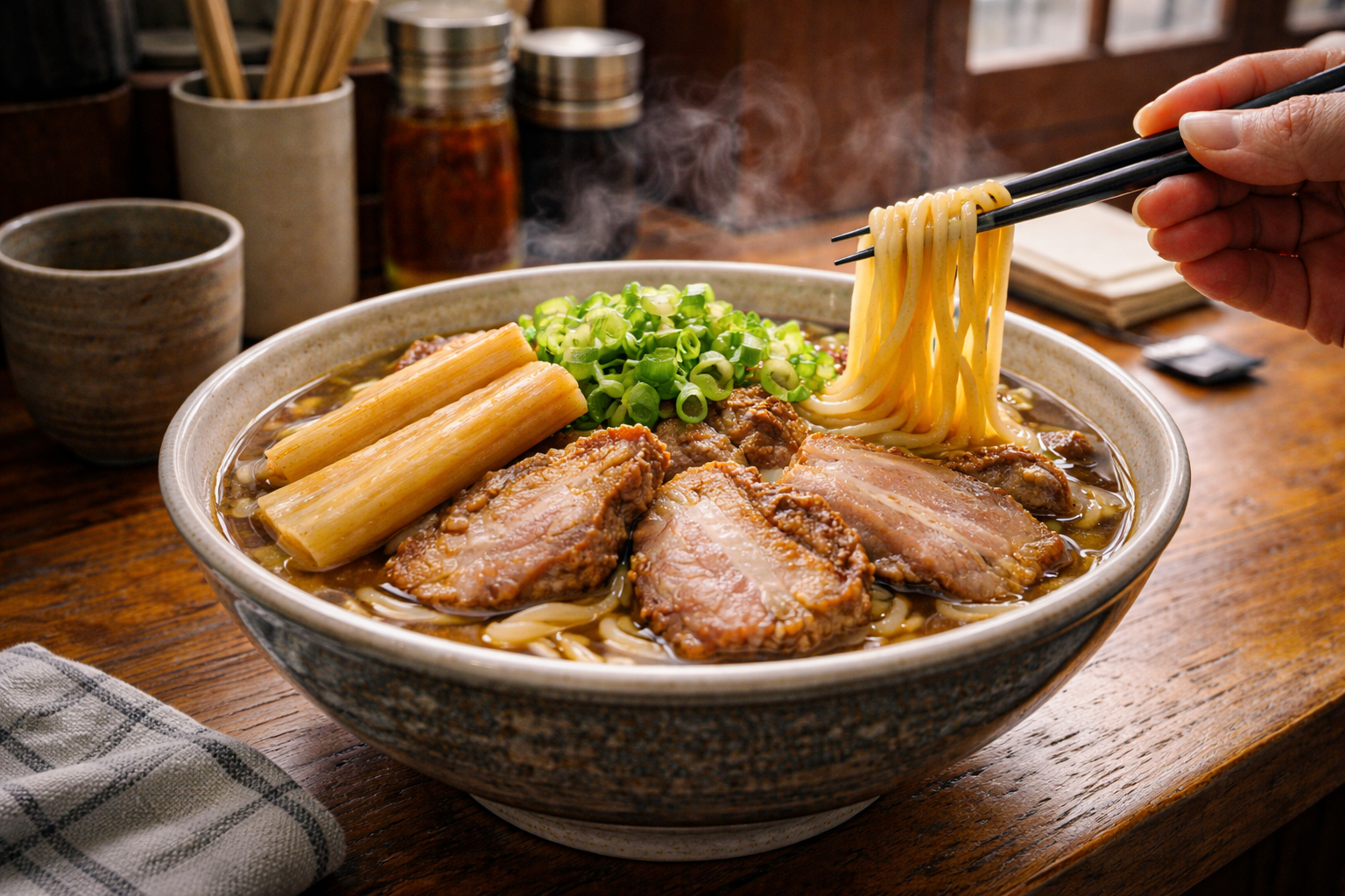 【山形県鶴岡市】龍横健の肉そばを実食｜地元ブロガーダイワCo.社長さんが語る龍横健の口コミ・評判・レビュー アイキャッチ