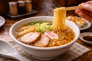 【山形県米沢市】老舗ラーメン店「そばの店 ひらま」の中華そばを実食｜地元ブロガーにゃんさんによるリアルな口コミレビュー アイキャッチ