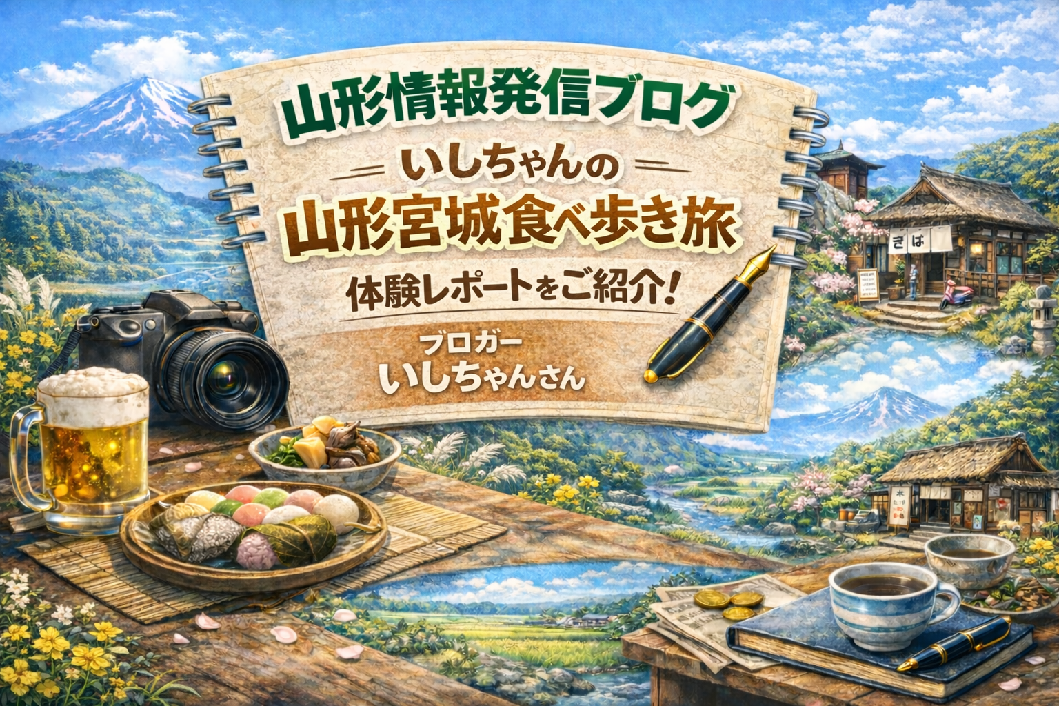 【山形県南陽市】ラム苑のラム串焼き＆ラムしゃぶしゃぶを実食｜地元ブロガーいしちゃんさんのリアルレポート アイキャッチ