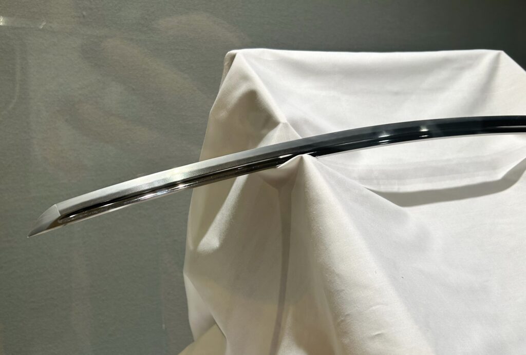 古刀 月山 室町時代作の切先｜実戦向きの日本刀形状