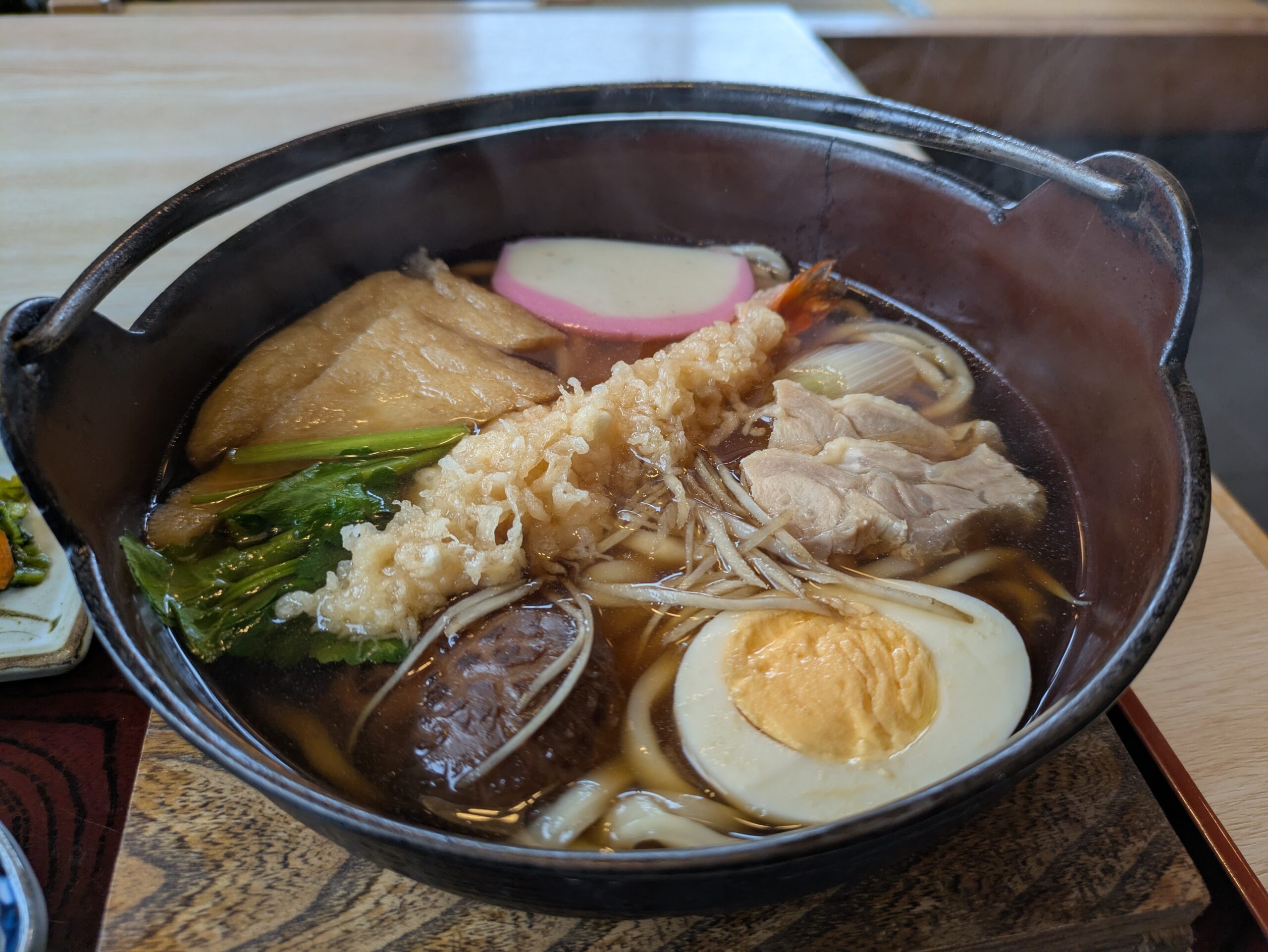 寿ゞ㐂総本店の鍋焼きうどん