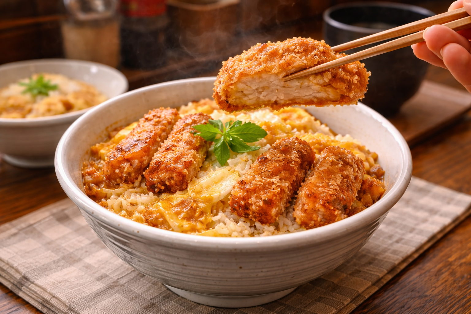 【山形県米沢市】ひれかつ丼＠かつ庵 121号米沢店｜地元ブロガーにゃんさんのリアルな口コミレビュー アイキャッチ