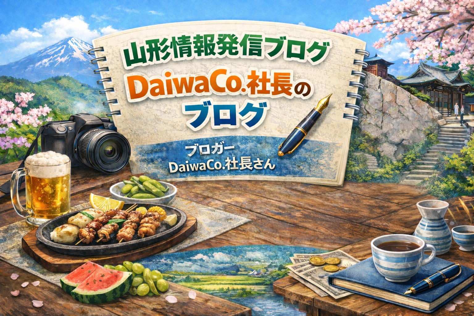 【山形県鶴岡市】東京庵の辛豚中華レベル2を実食｜東京庵の口コミ・評判・レビューまとめ（地元ブロガーDaiwaCo.社長さんのリアル体験） アイキャッチ