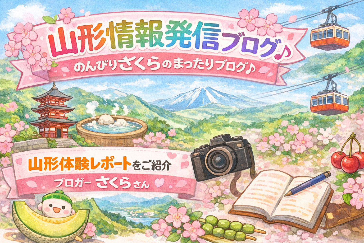 【山形市】SLOWJAM(スロージャム)で和ッサマンカレーランチ実食レポ｜地元ブロガーさくらさんの口コミレポート アイキャッチ