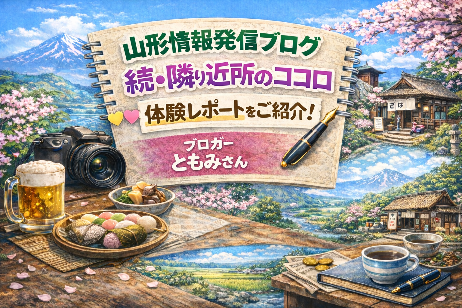【山形県天童市】お洒落な蕎麦店「日乃出雲」でひとりランチ｜地元ブロガー ともみさんのリアルレポート アイキャッチ