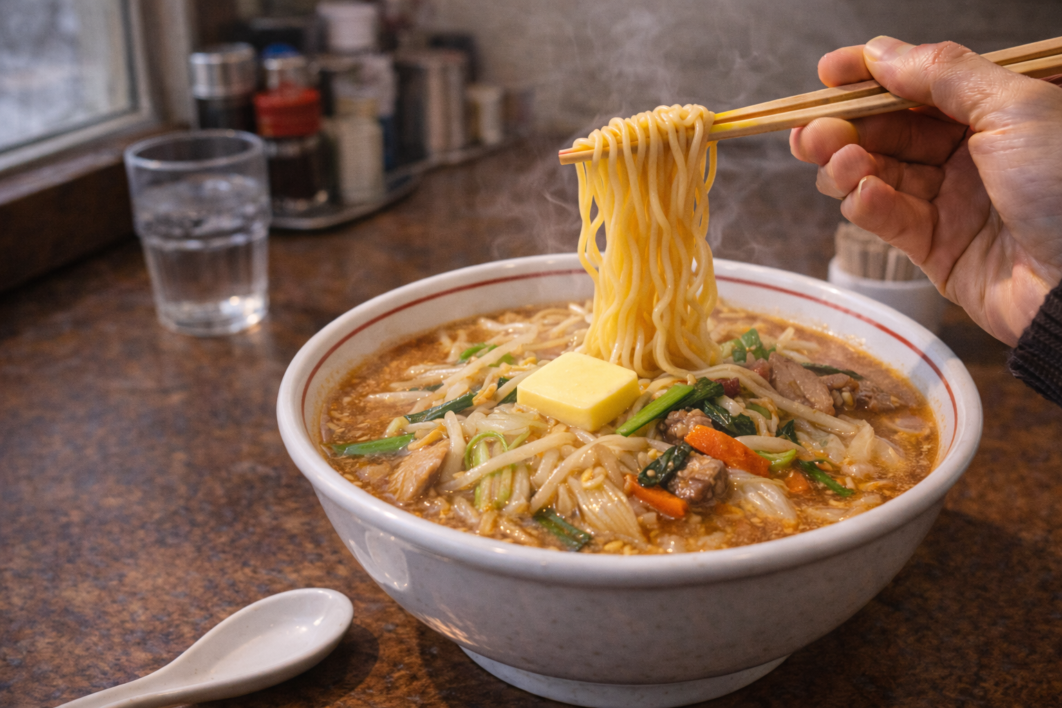 【山形県村山市】ハリス食堂の口コミ・評判・レビュー｜昔ながらのみそラーメンを地元ブロガーにゃんさんが実食 アイキャッチ