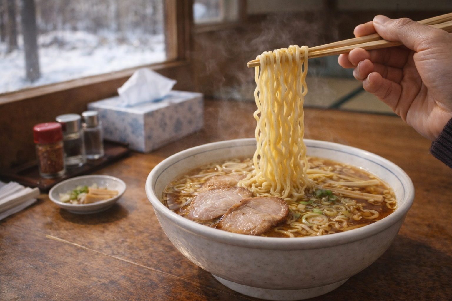 【山形県米沢市】幸来軒の口コミ・評判・レビュー｜地元ブロガーにゃんさんが語るやさしい米沢ラーメン アイキャッチ