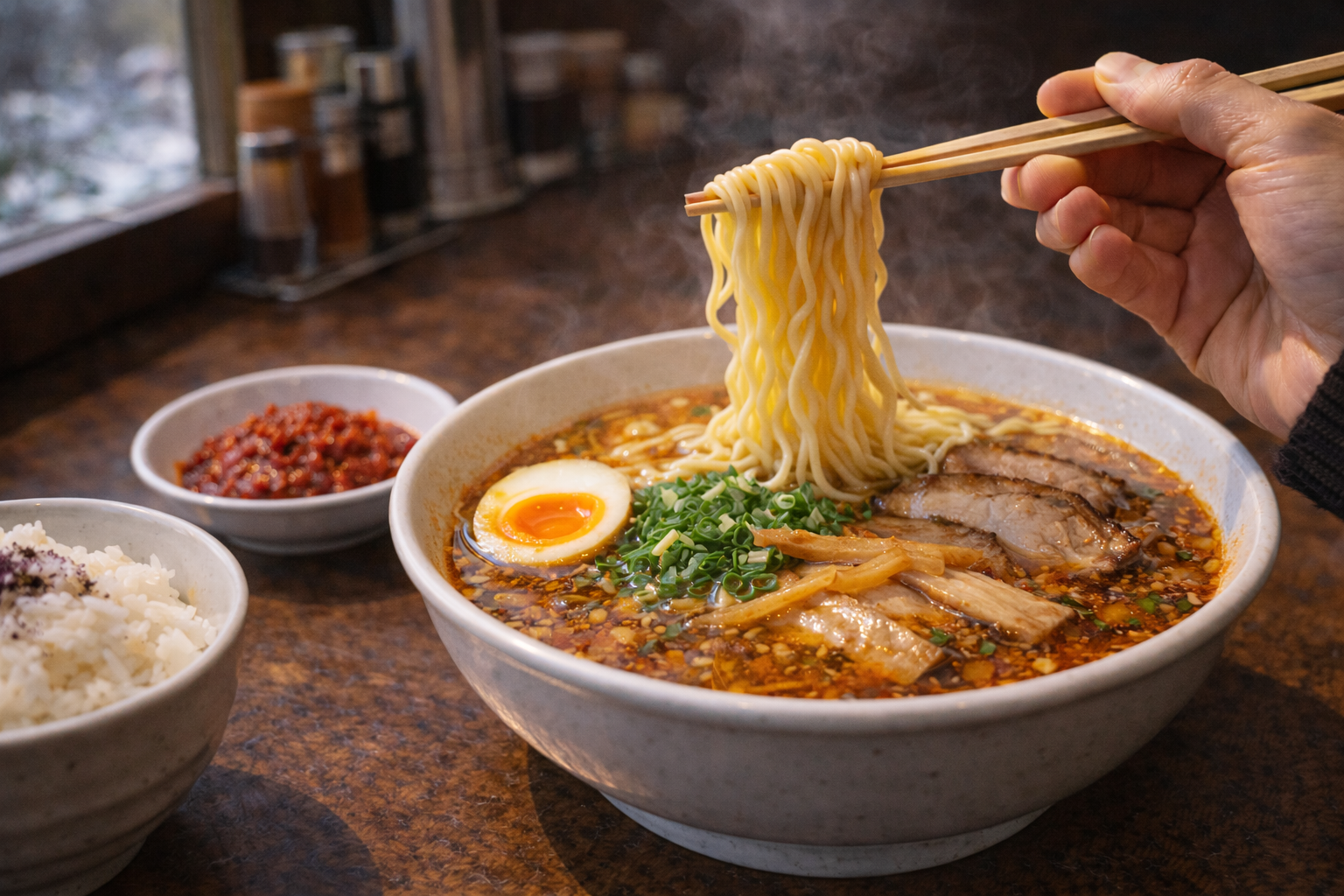 【山形県山形市】だるまや本店の口コミ・評判・レビュー｜からしみそらーめんを地元ブロガー花屋のふーさんが実食 アイキャッチ