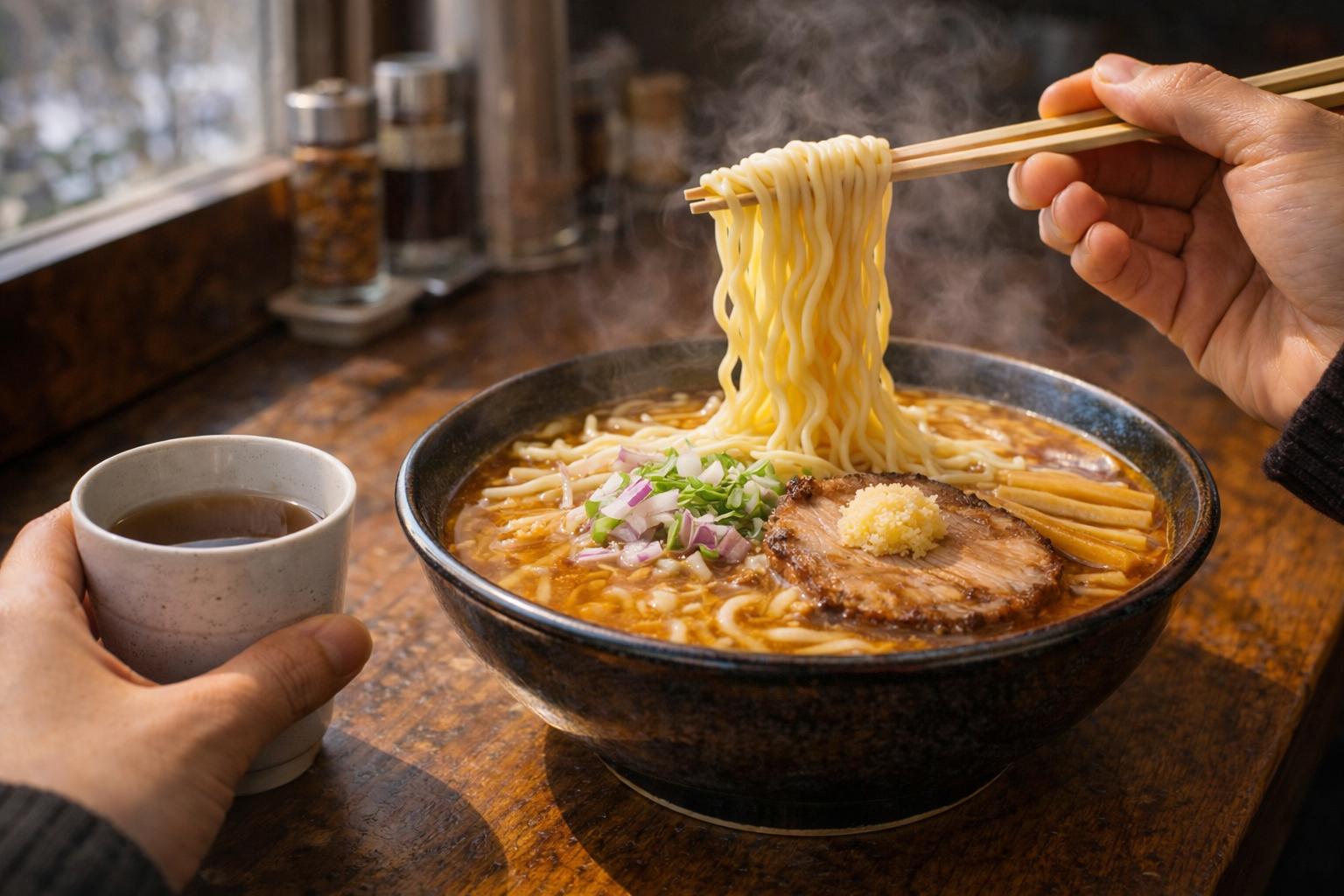 【山形県山形市】安部製麺所の口コミ・評判・レビューまとめ｜味噌ラーメンを地元ブロガーむらさんが実食 アイキャッチ