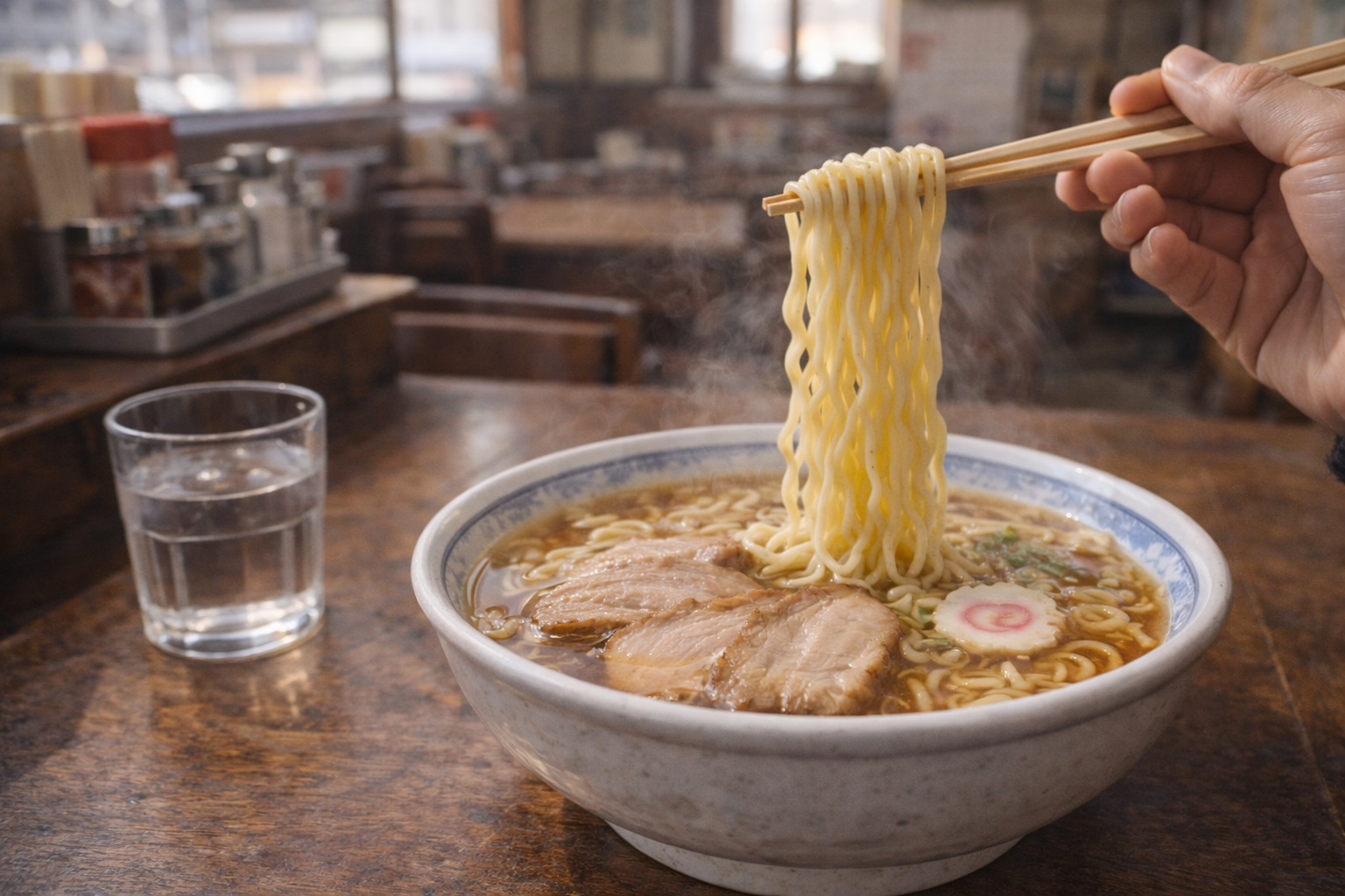 【山形県庄内町余目】一幸食堂の口コミ・評判・レビュー｜老舗食堂の中華そばを地元ブロガーゆーぼーさんが実食 アイキャッチ