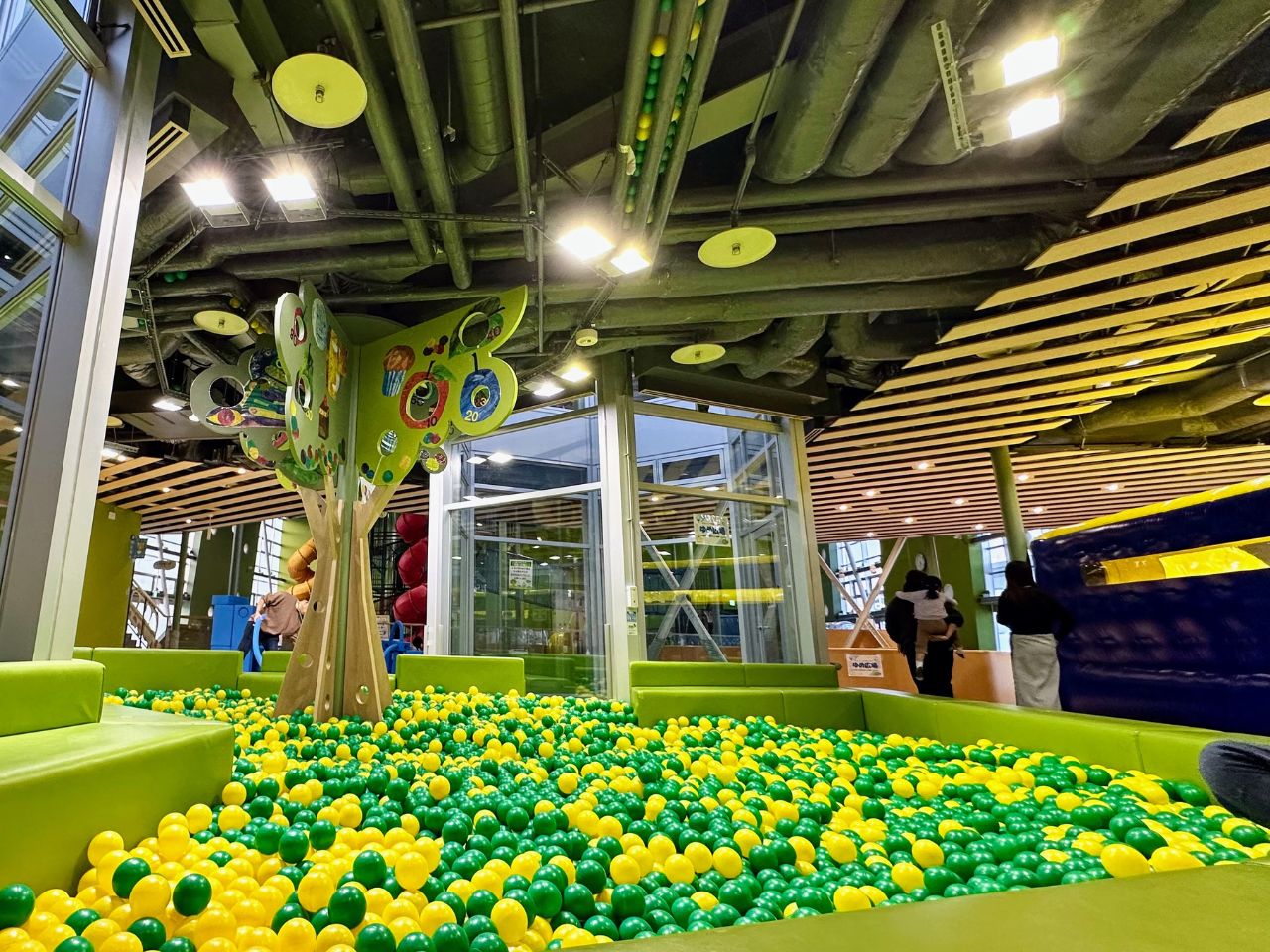 ゆめ広場にあるボールプール
