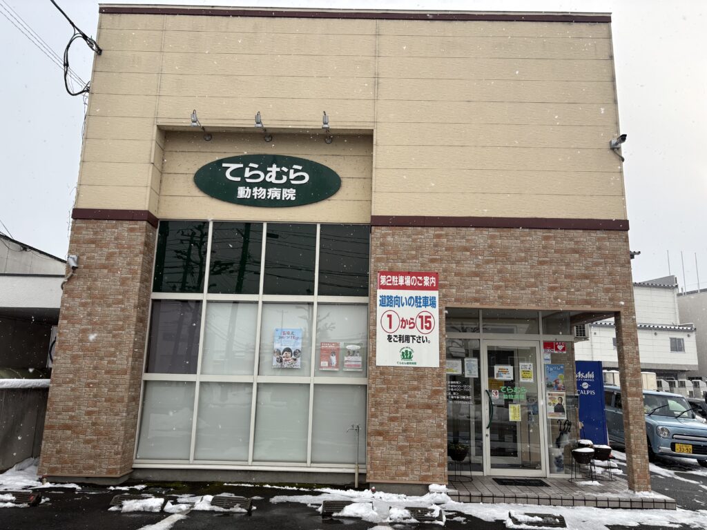てらむら動物病院の外観