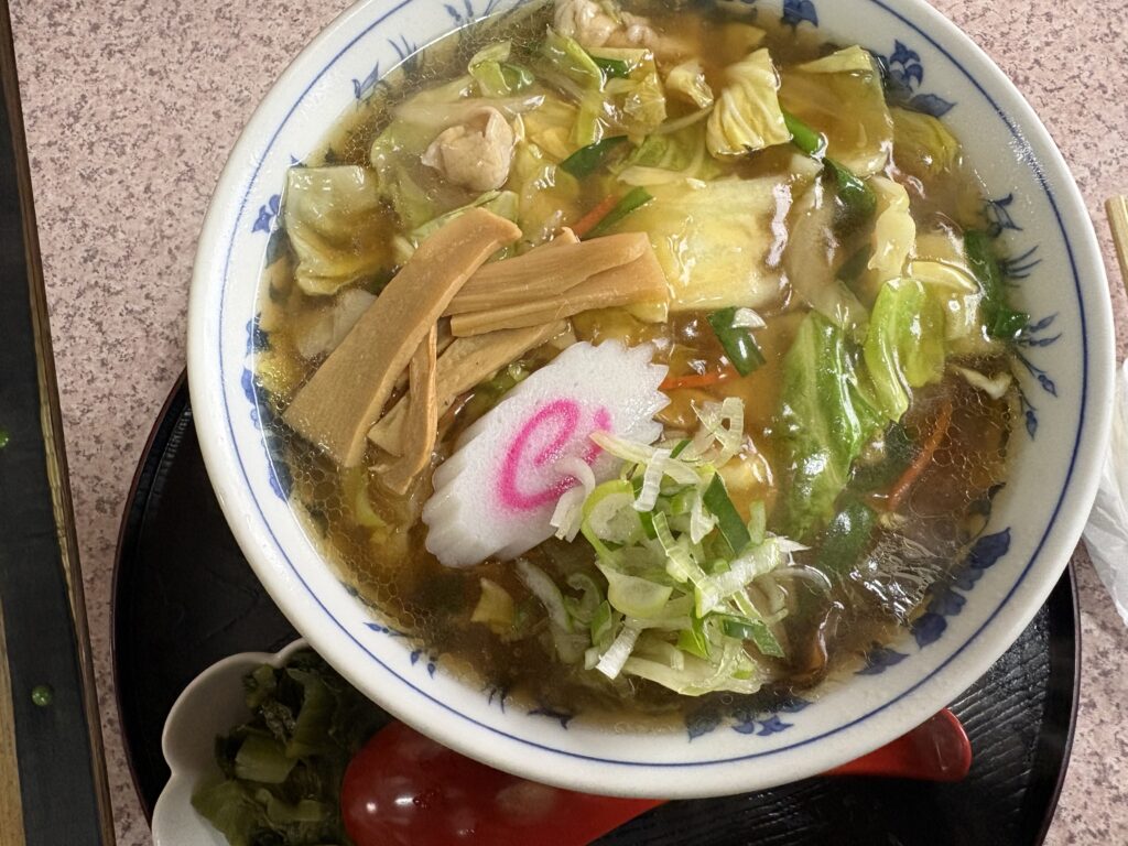 五目あんかけラーメン