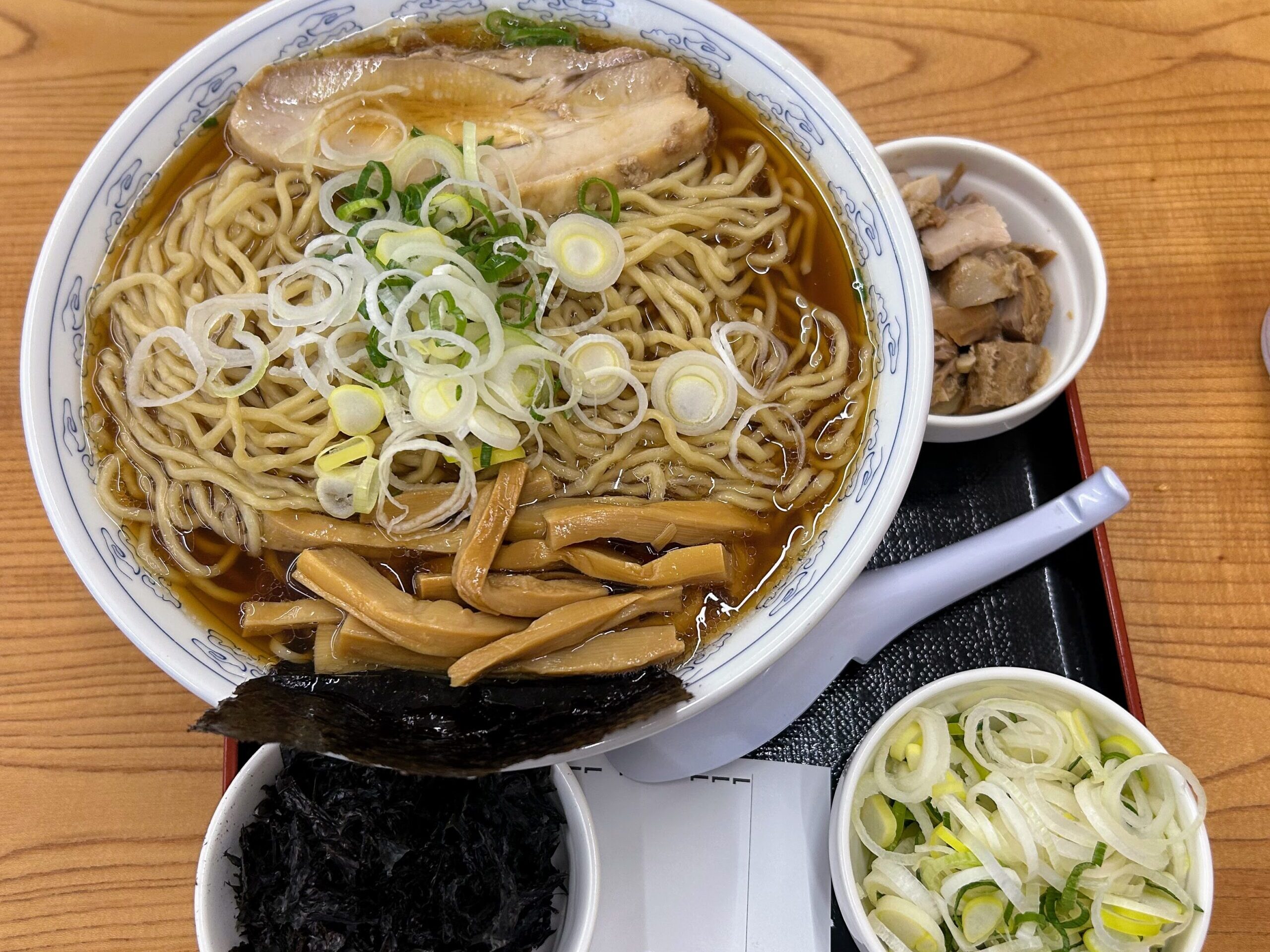 中華そば 雲ノ糸 山形あかねケ丘店　煮干し中華　トッピング小皿
