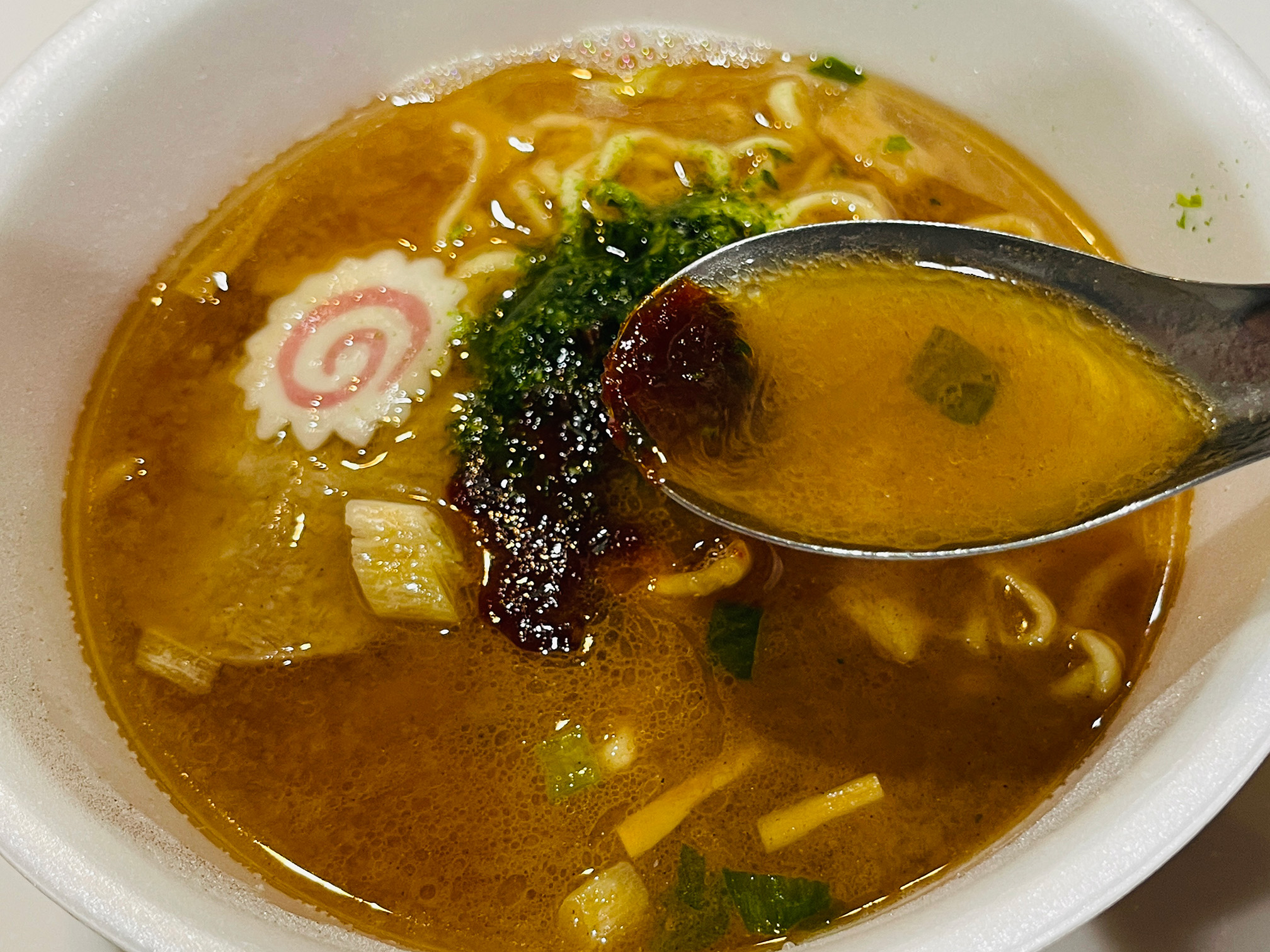 完成した龍上海ラーメン