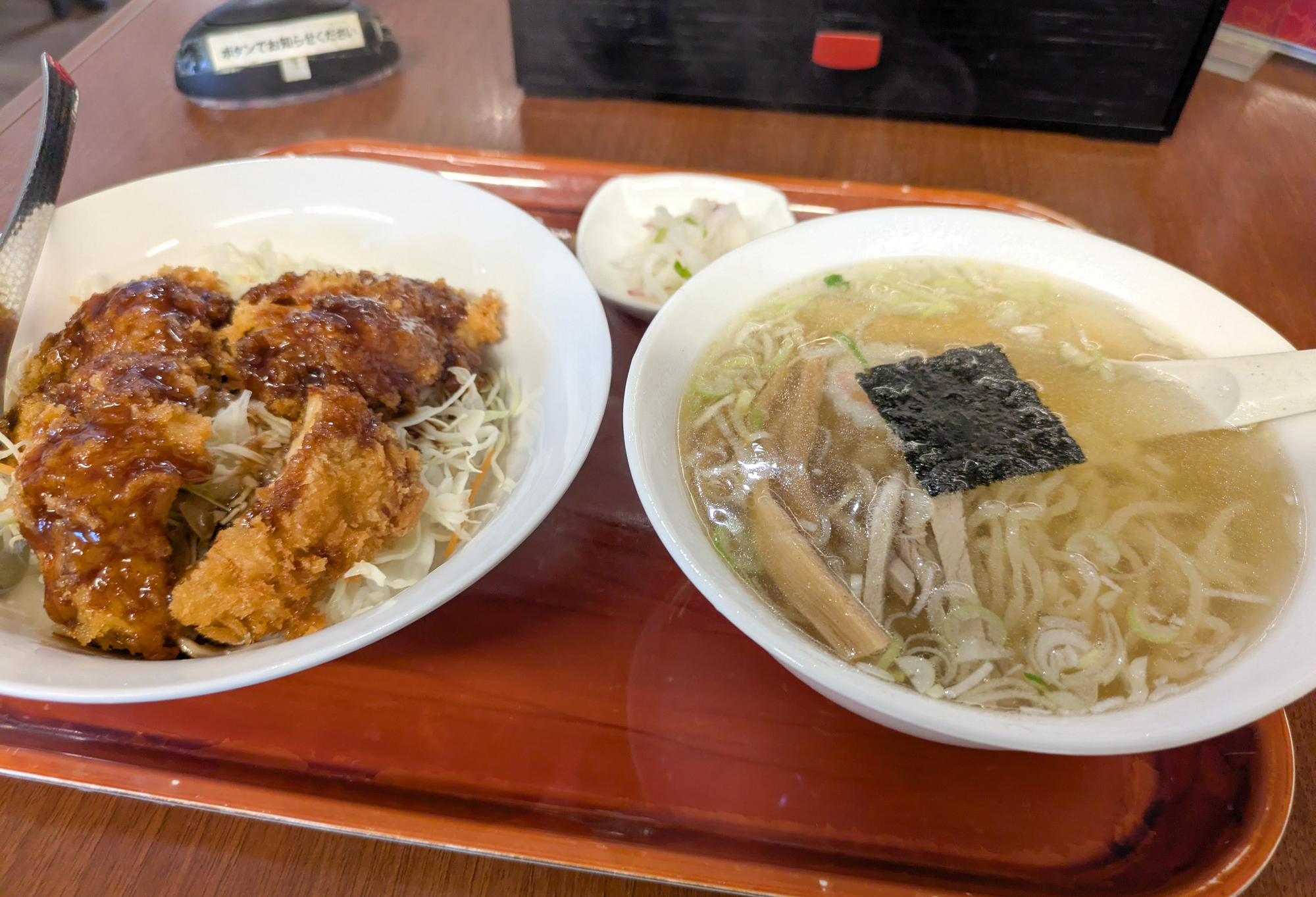 チキンカツセット