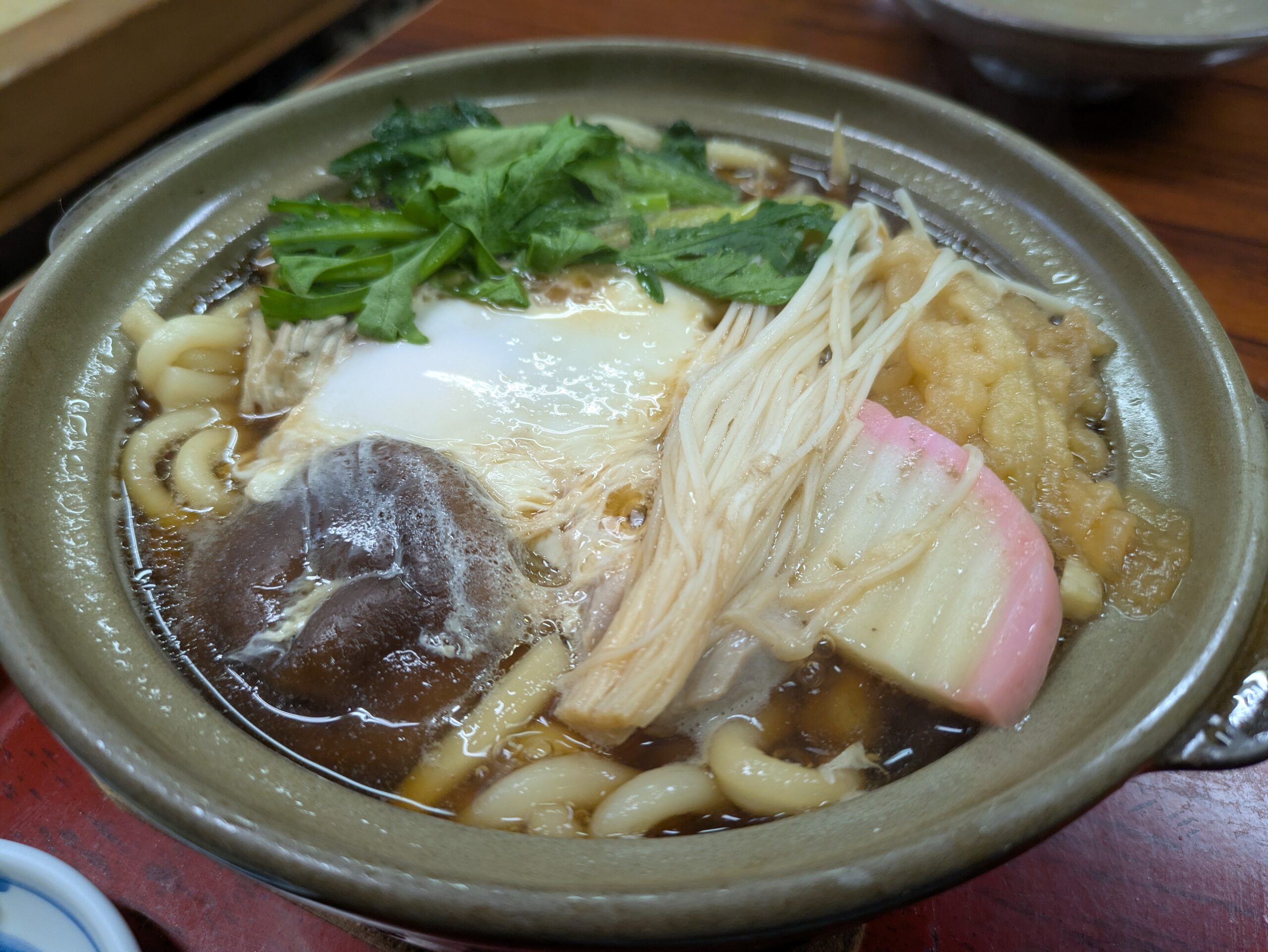 鍋焼きうどん