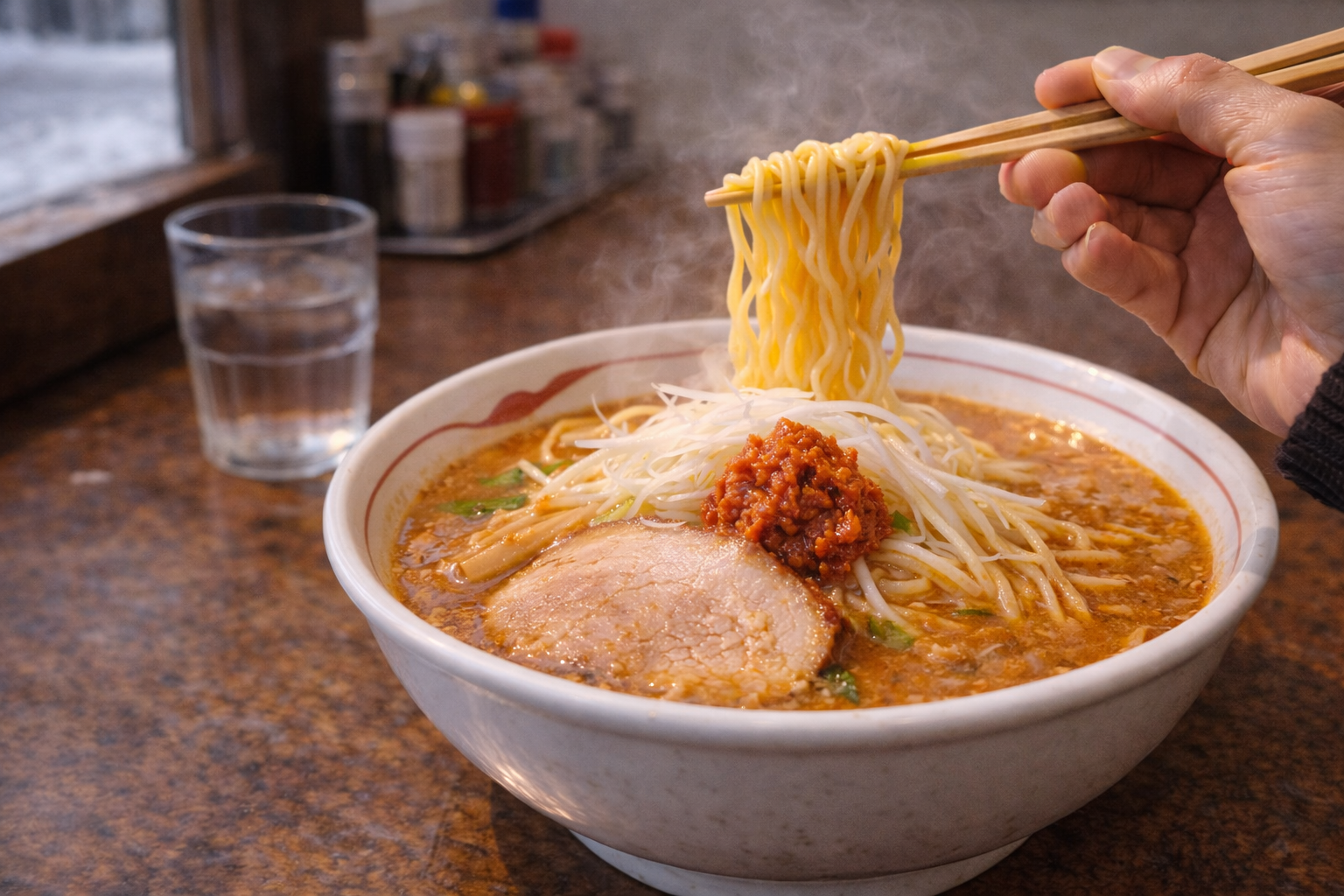 【山形県高畠町】TAKAHATA山喜の口コミ・評判・レビュー｜からみそラーメンの“旨辛濃厚”を地元ブロガーむらさんが定期巡回 アイキャッチ