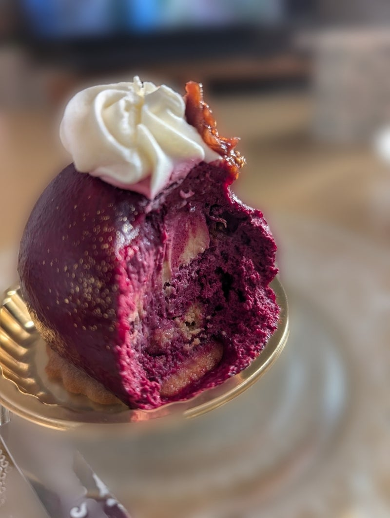 カシスキャラメルフィグのきれいな断面