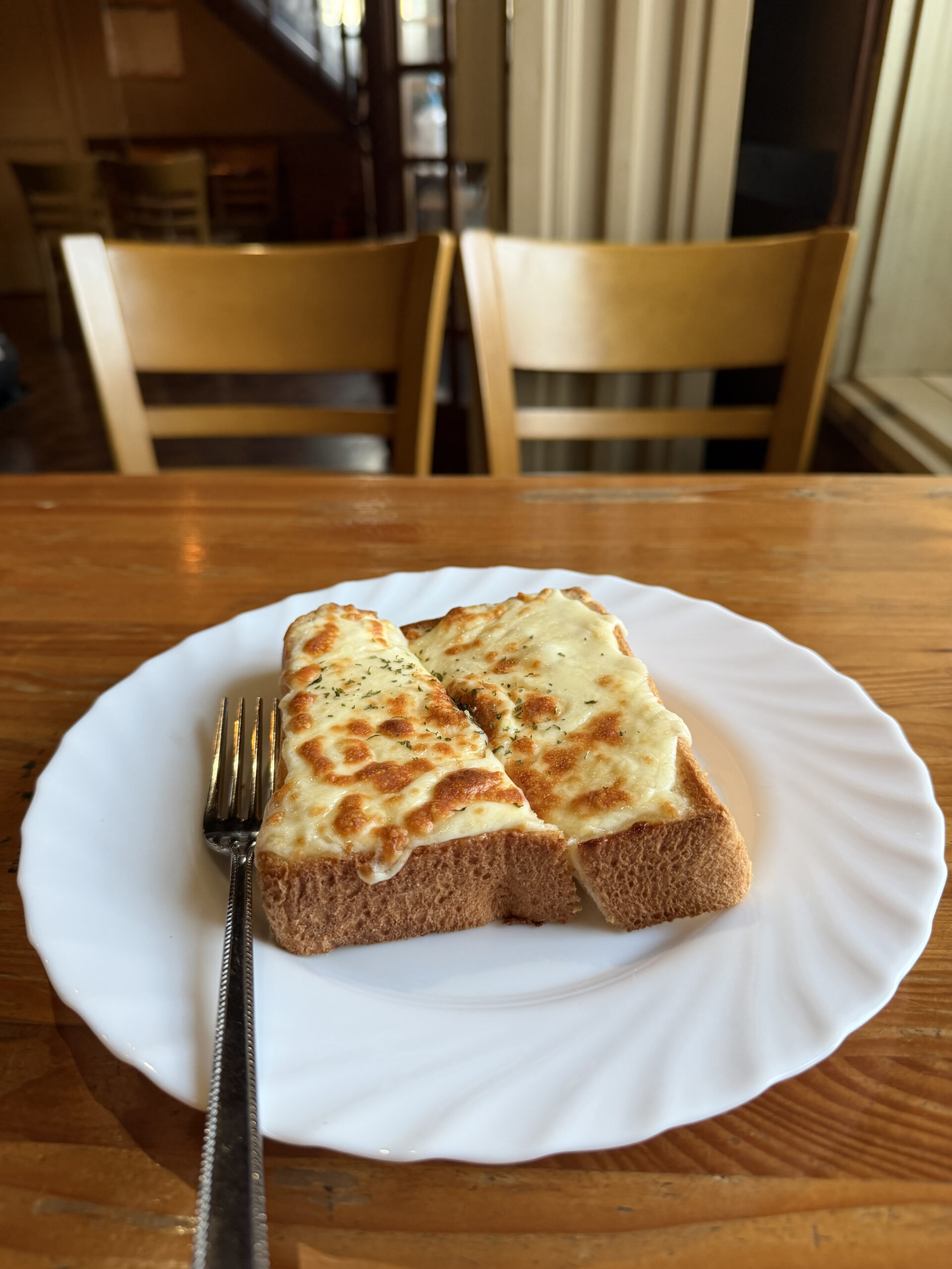 出来立てチーズトースト