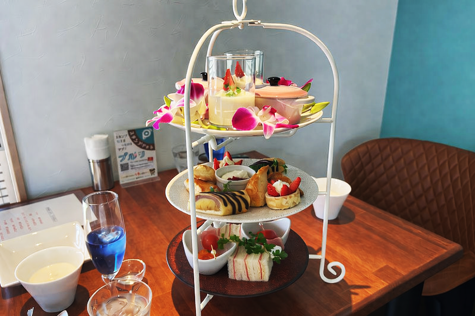 本格的なアフタヌーンティー